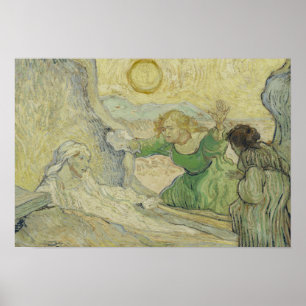 Pôster Vincent van Gogh - O Levantamento de Lazarus
