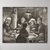 Vincent Van Gogh, o litógrafo que come batata