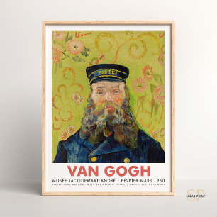 Poster Vincent van Gogh O Postman Joseph Roulin Art