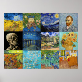 Poster Vincent Van Gogh - Obras-primas