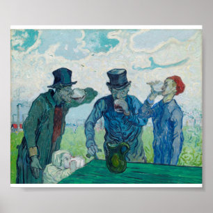 Poster Vincent Van Gogh - Os Bebedores