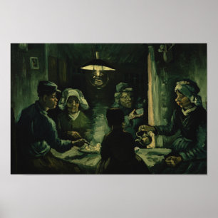 Pôster Vincent van Gogh - Os Comedores De Batata