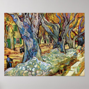 Poster Vincent Van Gogh - Os Consertadores de Estrada - A