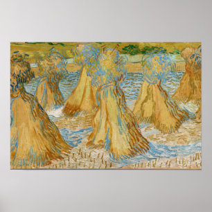 Poster Vincent van Gogh - Pastas de trigo