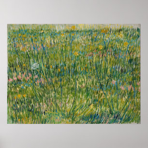 Pôster Vincent van Gogh - Patch de grama
