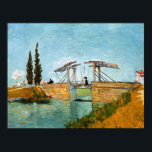 Poster Vincent van Gogh - Ponte Langlois em Arles #3<br><div class="desc">Ponte Langlois em Arles - Vincent van Gogh,  Oil on Canvas,  1888,  Arles</div>