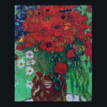 Poster Vincent Van Gogh - Poppies vermelhos e margaridas<br><div class="desc">Vincent Van Gogh - Poppies vermelhos e margaridas</div>