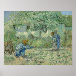 Pôster Vincent van Gogh - Primeiros passos, depois do Mil