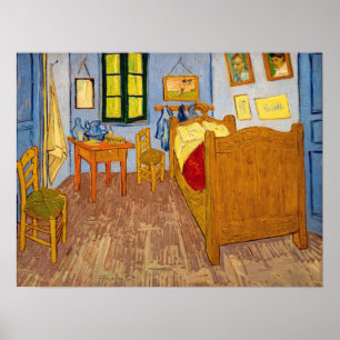 Poster Vincent van Gogh - Quarto de Vincent em Arles