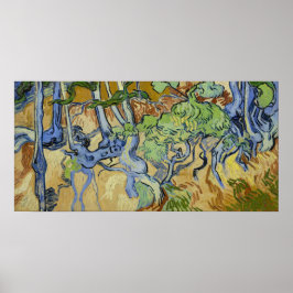 Pôster Vincent van Gogh - Raízes de árvore
