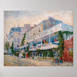 Poster Vincent van Gogh - Restaurante da Sereia