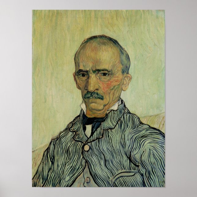 Pôster Vincent van Gogh | Retrato da Superintendente (Frente)