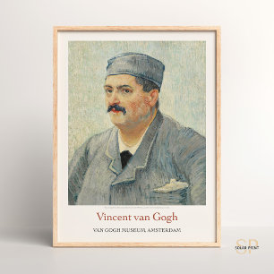 Poster Vincent van Gogh Retrato de Etienne-Lucien Martin