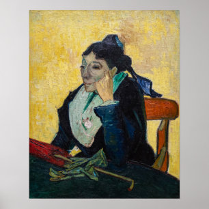 Poster Vincent Van Gogh - Retrato de Madame Ginoux