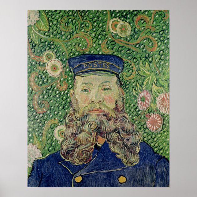 Poster Vincent van Gogh | Retrato do carteiro (Frente)