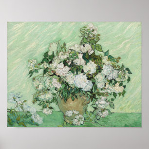Poster Vincent van Gogh - Rosas