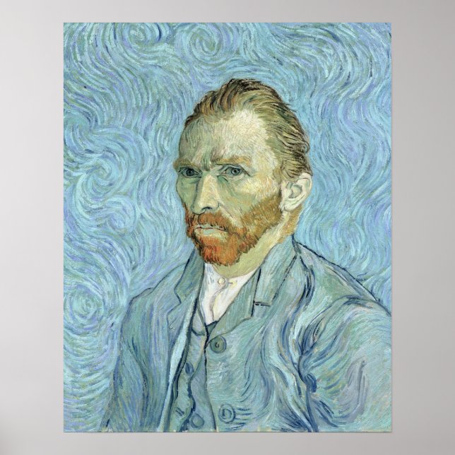 Pôster Vincent van Gogh | Self Portrait, 1889 (Frente)