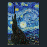 Poster Vincent Van Gogh Starry Night Vintage Fine Art<br><div class="desc">Vincent Van Gogh Starry Night Vintage Fine Art Poster</div>