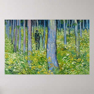 Poster Vincent van Gogh - Sub-Crescimento com Dois Númer
