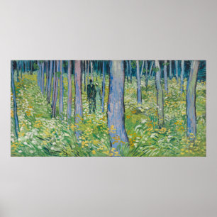 Pôster Vincent van Gogh - Sub-Crescimento com Dois Número