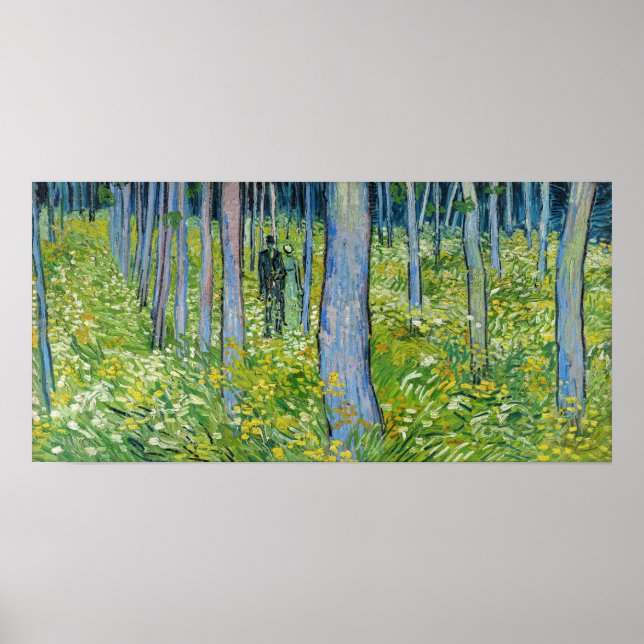 Poster Vincent van Gogh - Sub-Crescimento com Dois Número (Frente)