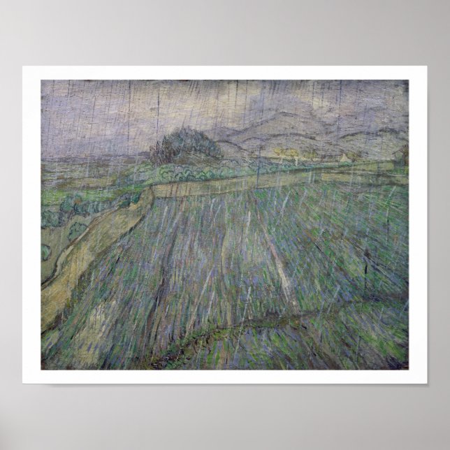 Pôster Vincent van Gogh | Tempestade de Trovão (Frente)