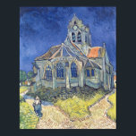Pôster Vincent van Gogh | The Church at Auvers-sur-Oise<br><div class="desc">The Church at Auvers-sur-Oise, 1890 | by Vincent van Gogh | Art Location: Musee d'Orsay, Paris, France | Dutch Artist | Image Collection Number: XIR33823</div>