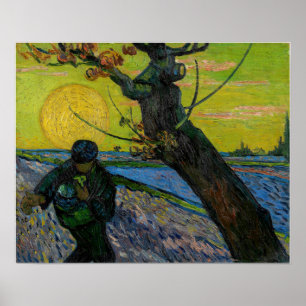 Poster Vincent van Gogh - The Sower