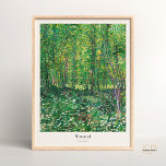 Poster Vincent van Gogh Trees and Undergrowth Art Impress<br><div class="desc">Mergulhe no mundo das "Árvores e Ensino" de Vincent van Gogh com este belo impressão de arte. Elevem a vossa decoração doméstica com a obra cativante deste famoso artista neerlandês.</div>