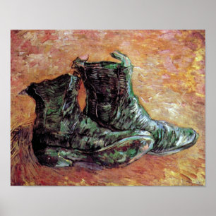 Pôster Vincent Van Gogh - Um Par De Calçados