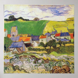 Poster Vincent van Gogh Ver Auvers