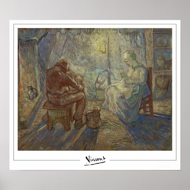 Poster Vincent Van Gogh Zedign Cartaz de Arte #26-2 II  (Frente)