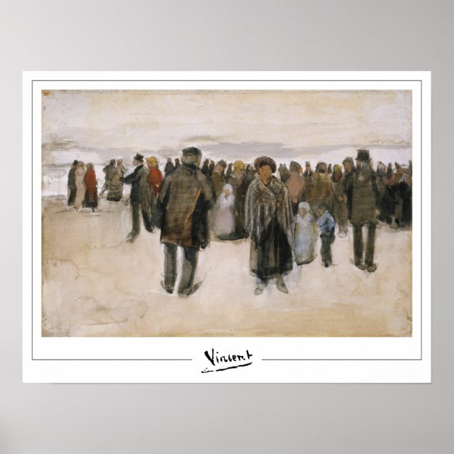Poster Vincent Van Gogh Zedign Cartaz de Arte #450-3 (Frente)
