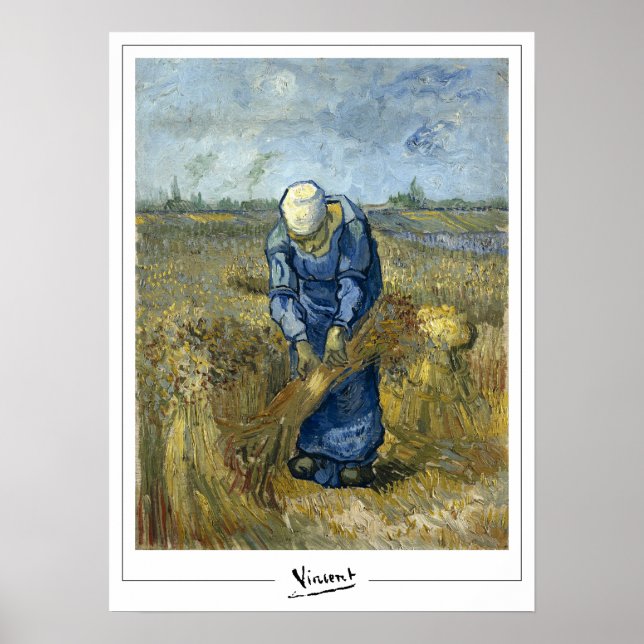 Poster Vincent Van Gogh Zedign Cartaz de Arte #50-3 (Frente)