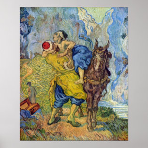 Poster Vincent Willem van Gogh - O Bom Samaritano