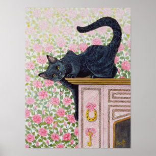 Pôster Vinda acima dos rosas