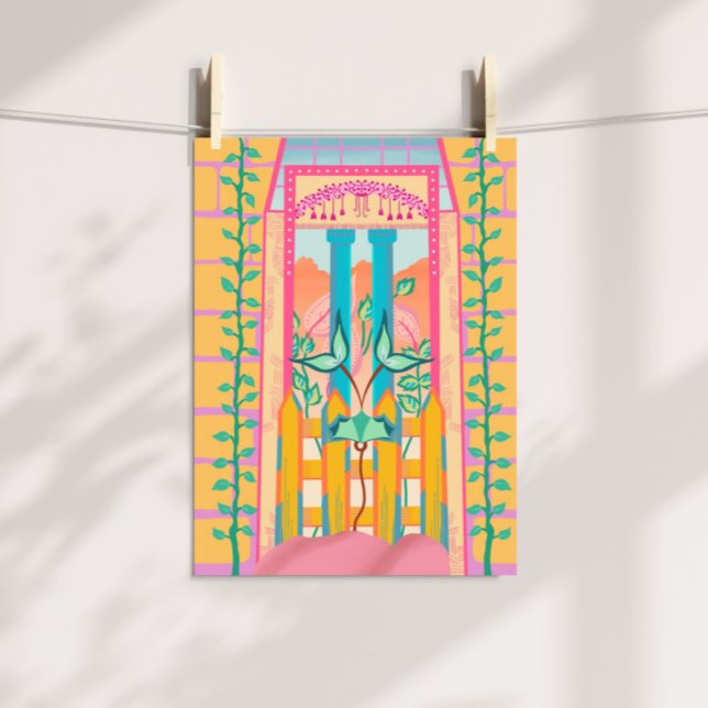 Poster Vined Entrance (Criador carregado)