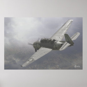 Pôster Vingador de TBM-3E