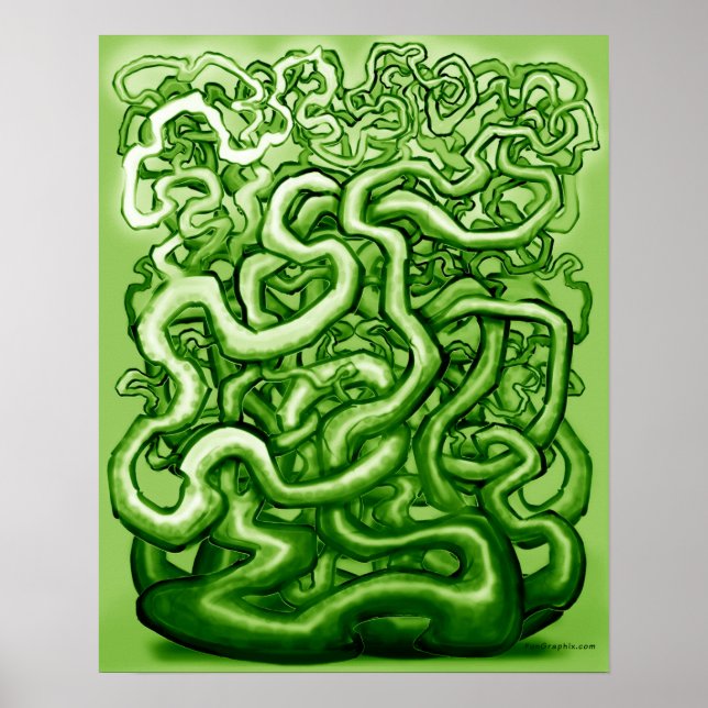 Poster Vinhas torcidas (Frente)