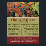 Poster Vinhas Vermelhas, Van Gogh, Bar/Vinha<br><div class="desc">Vinhas Vermelhas,  Van Gogh,  Bar De Vinho/Poster de Publicidade De Vinhas Pela Loja Cartão de visita.</div>