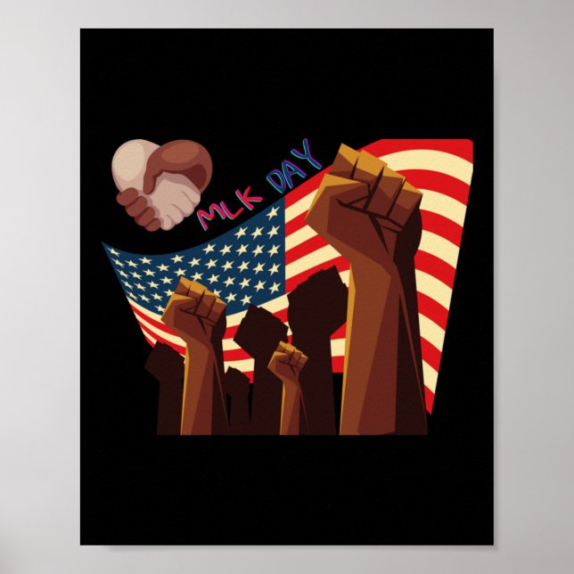 Poster Vinheta de Dia Mlk (Frente)