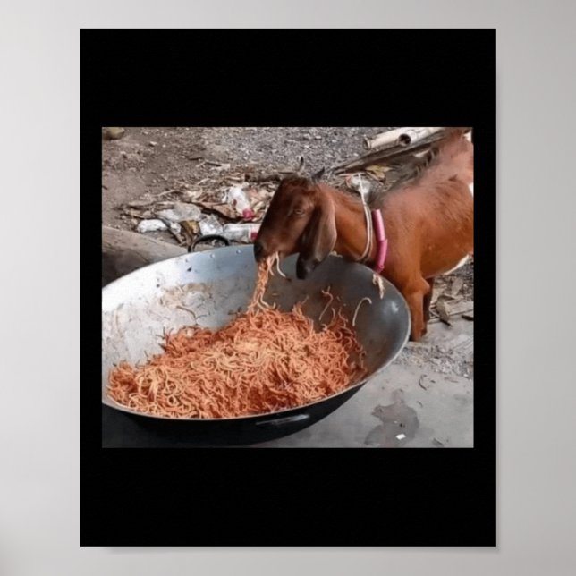 Poster Vinheta de macarrão (Frente)