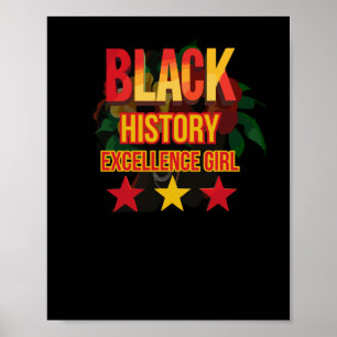 Poster Vinheta de Período de Histórico Preto de Cultura N