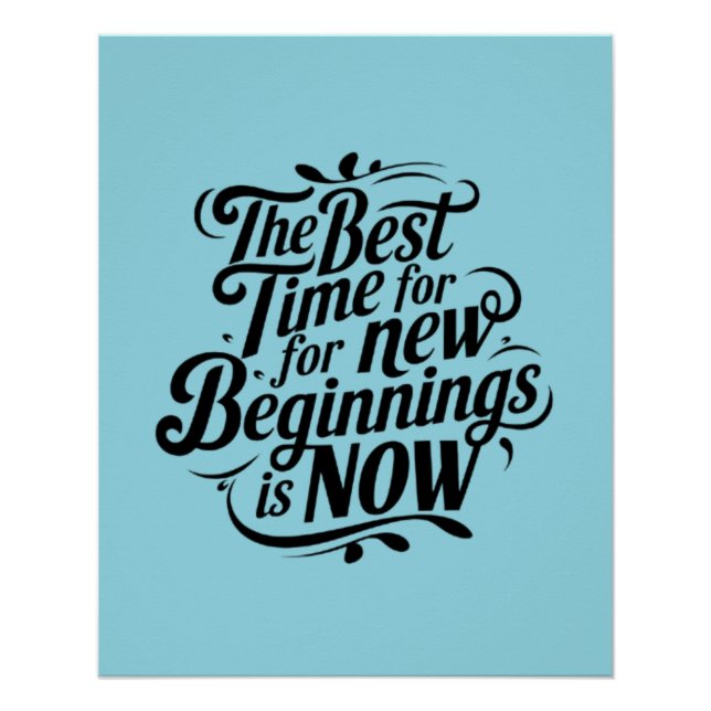 Pôster Vinheta Motivacional (Frente)