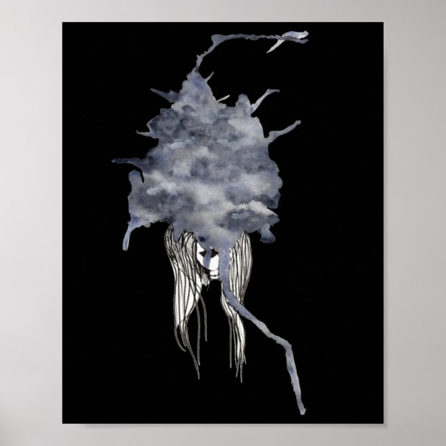 Poster Vinheta Nublada (Frente)