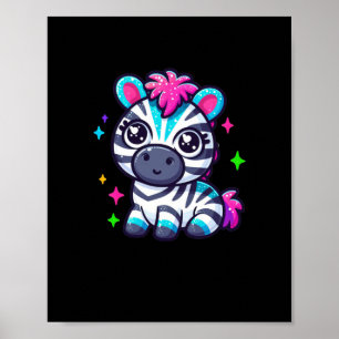 Poster Vinheta Zebra Cuja