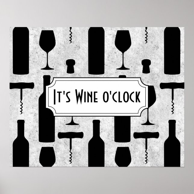 Poster Vinho (Frente)