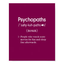 vinho de definição de psicopatas engraçados