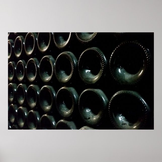 Poster Vinho em linha (Frente)