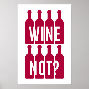 Poster Vinho não